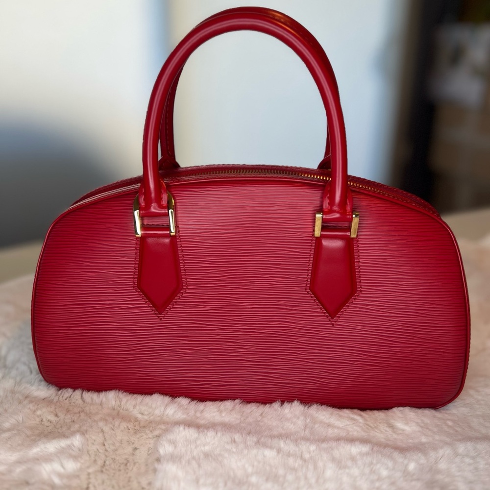 Elegant Red Designer Handbag